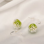 Les boucles d'oreilles de Moos-925 Sterling Argent Argent-Terrarium Terrarium-auriculiers-OHR925-10