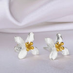 925 boucles d'oreilles en argent el lys - EAR925-41