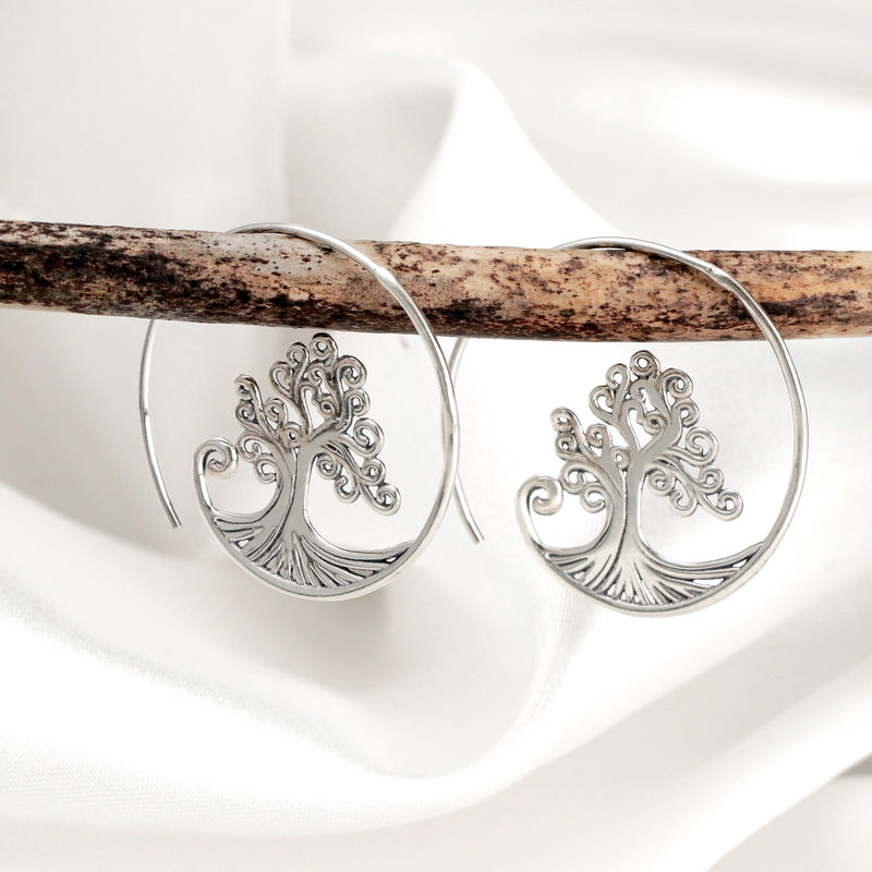 Boucles d'oreilles SPIRAL GROB - 925 STERLING STRICKER ARTICLE D'OREILLES D'OREILLES EPA925-79