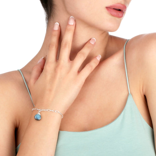 925 Sterling argent Armband-ARM925-33