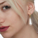 Bride Jewelry Pearl earring - Classic vinohr - 99