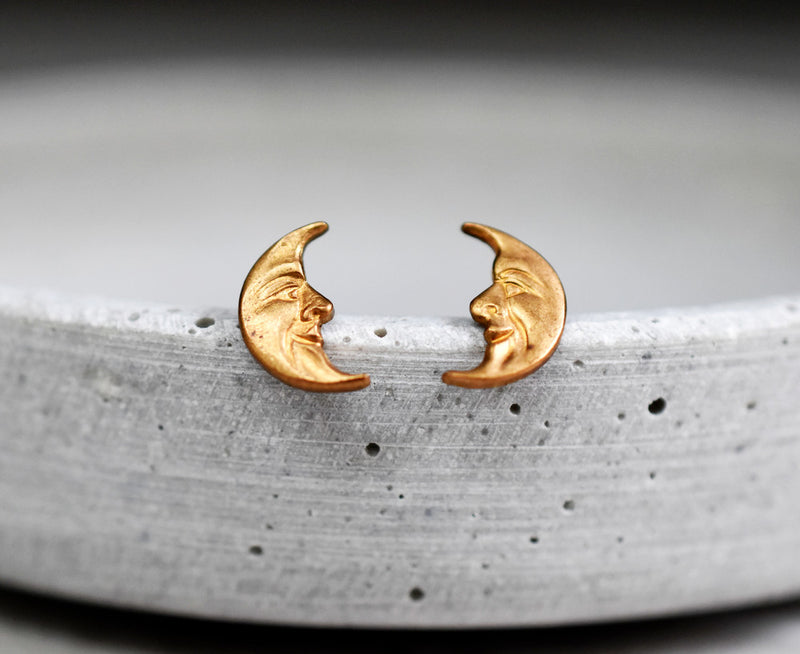 Boucles d'oreilles de lune 70 d'origine