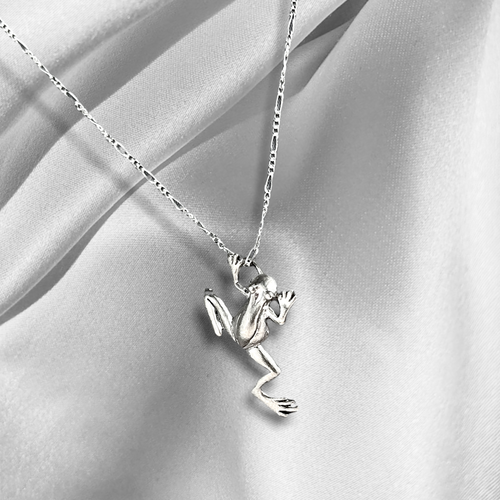 Frog 925 Sterling Silver Chain - K925-63