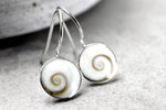 Shiva yeux boucles d'oreilles-925 Sterling Argent Minusel minimaliste océan mer Maritim contrebande-OHR925-53