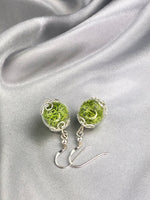 Les boucles d'oreilles de Moos-925 Sterling Argent Argent-Terrarium Terrarium-auriculiers-OHR925-10