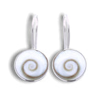 Shiva yeux boucles d'oreilles-925 Sterling Argent Minusel minimaliste océan mer Maritim contrebande-OHR925-53