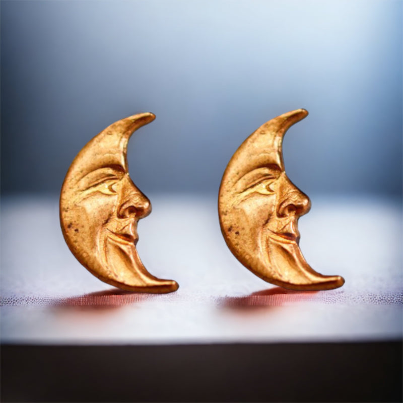 Boucles d'oreilles de lune 70 d'origine