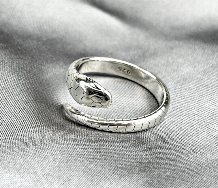 Ring "Schlange" 925 Sterling Silber - RG925-34